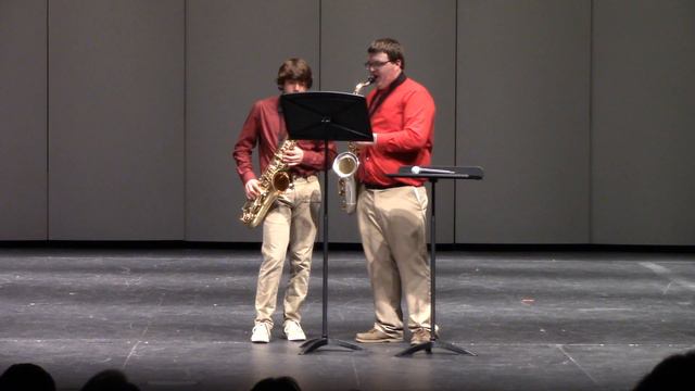 TENOR SAXOPHONE DUET Tenor Sax Meme Songs смотреть онлайн