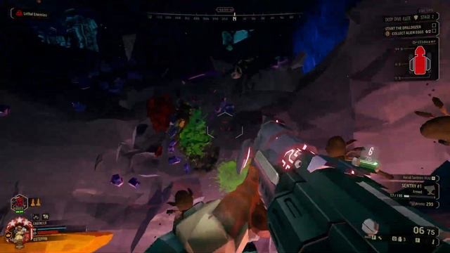 Deep Rock Galactic — Solo Engineer Elite Deep Dive [Week 123] (Fast Slope) Crystalline Caverns смотреть онлайн