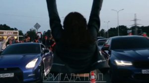 полная гонка м5 и гтр паши пэла