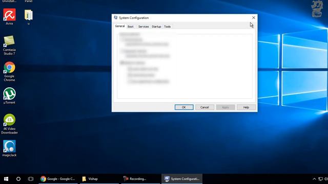Windows 10-Two ways to run msconfig (open System Configuration) смотреть онлайн