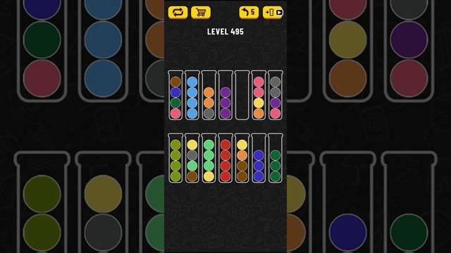 Ball Sort Puzzle - level 495 смотреть онлайн