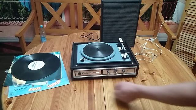 электрофон Россия-323 восстановленный. смотреть онлайн