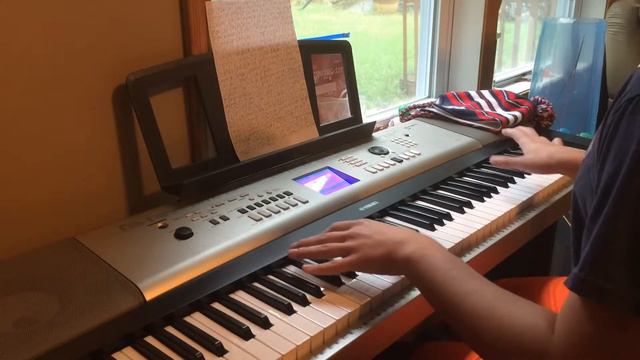 Schubert Symphony No. 5 1st Movement on Yamaha YPG 535 Piano смотреть онлайн