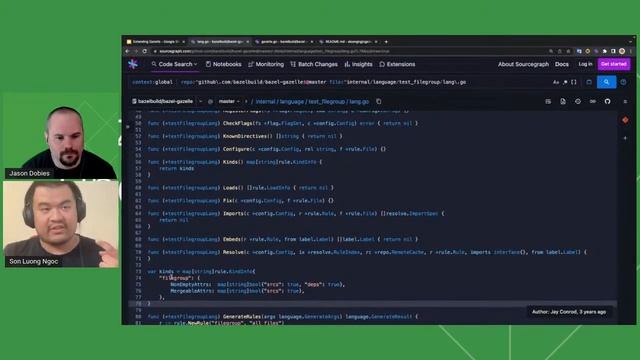 Extending Gazelle to generate BUILD files смотреть онлайн