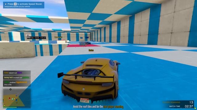 БЕГИ!! ИНАЧЕ ПОТОЛОК РАСПЛЮЩИТ ТЕБЯ!!! - В ГТА 5 ОНЛАЙН!!! смотреть онлайн