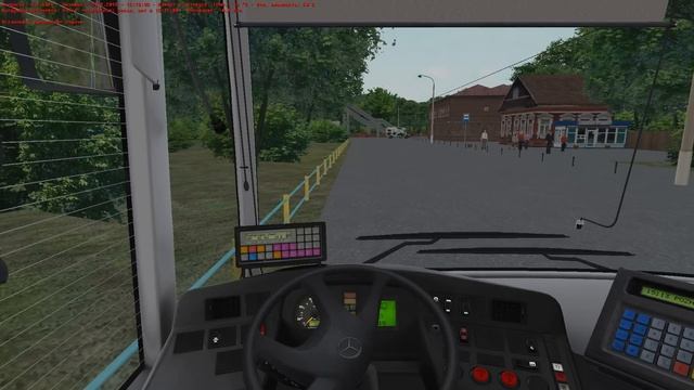 OMSI 2. Map Zarechensk, Route 9, Mercedes-Benz O520 Cito смотреть онлайн
