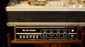 Усилитель СССР. VEF 101 Stereo . Усилительно-коммутационное устройство "ВЭФ-101-стерео"