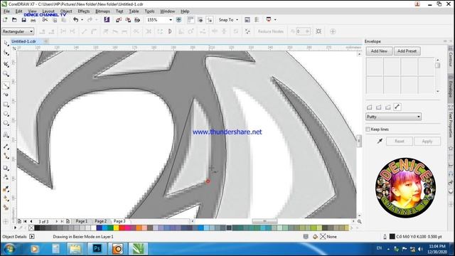 Vectorize Image in Corel Draw X7 смотреть онлайн