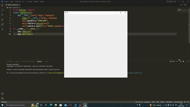 Como crear un tablero de ajedrez con Python | Tkinter Canvas смотреть онлайн