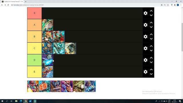 Iron Marines Hero Tier List!