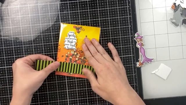 Let's make 10 spooky Halloween cards using 1 card kit! смотреть онлайн