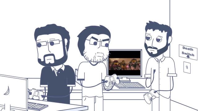 Rooster Teeth Animated Adventures - The Machinima Death Switch смотреть онлайн