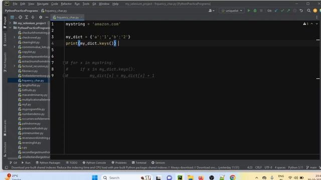 Python Practice Programs: Displaying frequency of each character in String смотреть онлайн