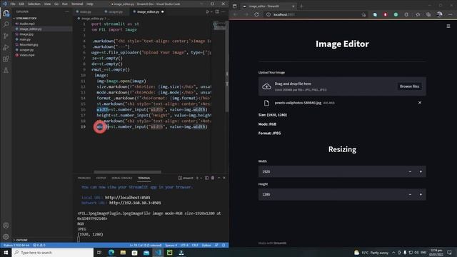 Streamlit Image Editor | Complete Streamlit Python Course | Tutorial 2 смотреть онлайн