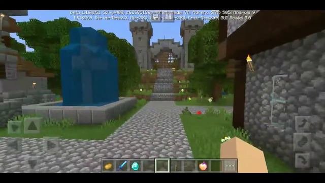 Самый настоящий замок с деревней в minecraft смотреть онлайн