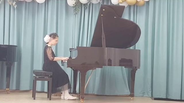 С.Рахманинов"Итальянская полька"Елизавета Жданова 10лет. смотреть онлайн