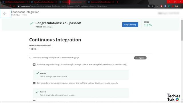 Coursera : Open Source Software Development Methods Complete Course Solutions | by Linux Foundation смотреть онлайн