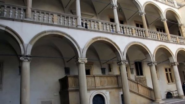 Wawel Castle. Royal Castle in Krakow