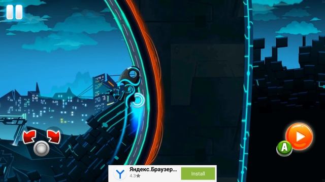 Bike Race Game: Traffic Rider Of Neon City - Gameplay Android free games смотреть онлайн