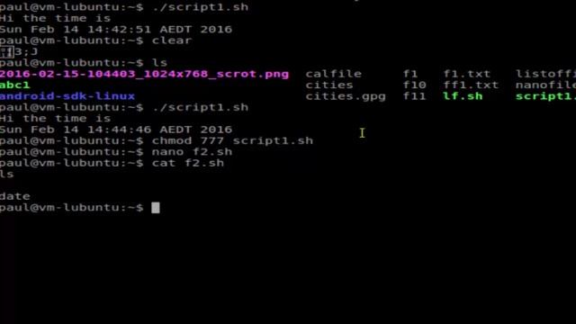 How to execute a shell script in Unix смотреть онлайн