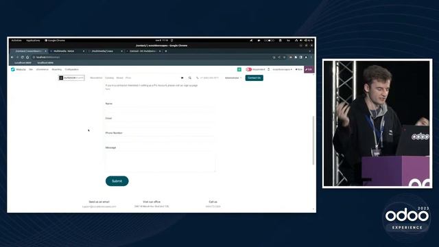 перенос сайта на сайт ODOO смотреть онлайн