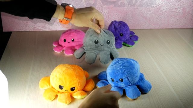 Мягкая игрушка перевертыш Осьминожка смотреть онлайн