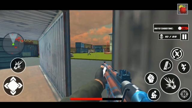 Real FPS Gun Strike : Commando Shooting Games - Android GamePlay - Shooting Games Android #6 смотреть онлайн