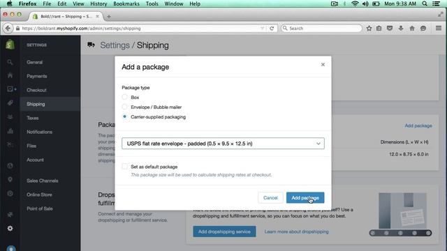Shopify How to Print a Shipping Label to Fullfill an Order with USPS Flat Rate смотреть онлайн