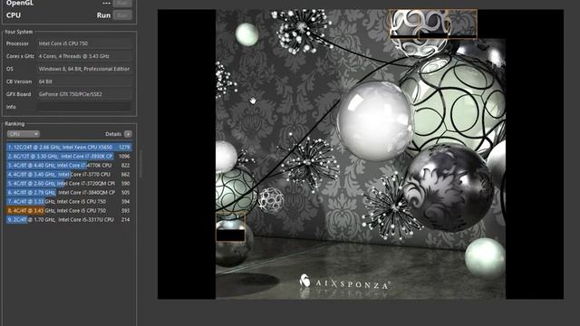 Core™ i5-750 4100mhz Cinebench смотреть онлайн