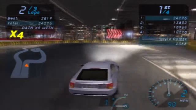 Need for Speed: Underground Gameplay Walkthrough - Toyota Celica Drift Test Drive смотреть онлайн