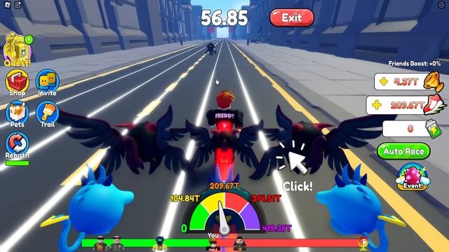 СТАЛ БЫСТРЕЕ ВСЕХ в МИРЕ за 5 МИНУТ в RunStar Simulator Roblox смотреть онлайн