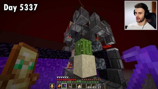 I Survived 5,400 Days in HARDCORE Minecraft... смотреть онлайн