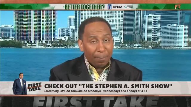 Stephen A.’s RULES TO BUSINESS after PGA Tour-LIV Golf merger ? | First Take смотреть онлайн