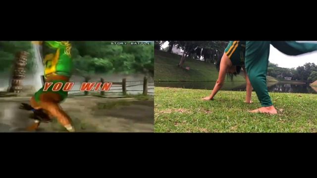 Move like Edy Gordo Tekken - Capoeira in Real Life смотреть онлайн