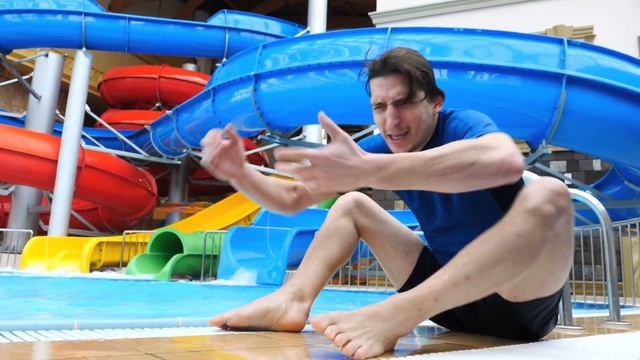 Хаги Ваги в Аквапарке! Игры битвы для мальчиков — Акватим против Хаги Ваги. Видео игрушки для детей смотреть онлайн