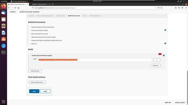 Jenkins with PMD, FindBugs and CheckStyle Plugins Example смотреть онлайн