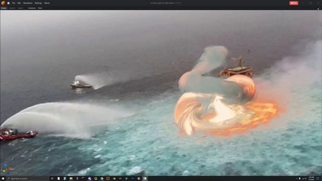 Gulf of Mexico Oil Fire смотреть онлайн