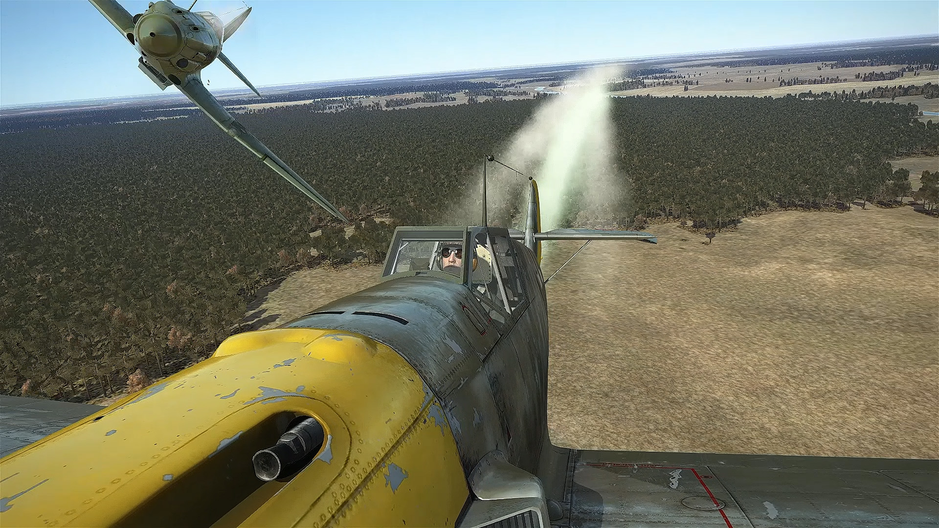 Столкновения, падения, взрывы и т. д. Часть-11. Сим. IL-2 Sturmovik Great Battles.