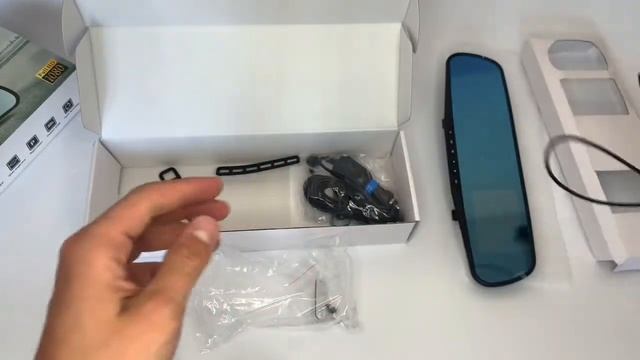 Зеркало видеорегистратор Vehicle Blackbox DVR Full HD с камерой заднего вида смотреть онлайн