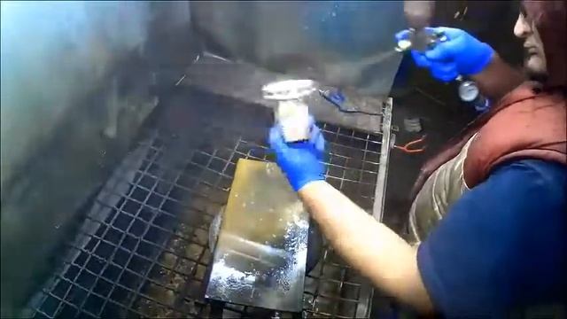 Цветное "хромирование". Цвет - золото. смотреть онлайн