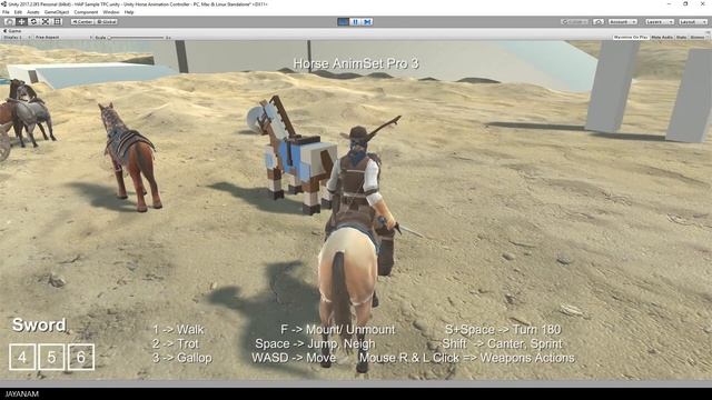 Unity Horse Riding System смотреть онлайн