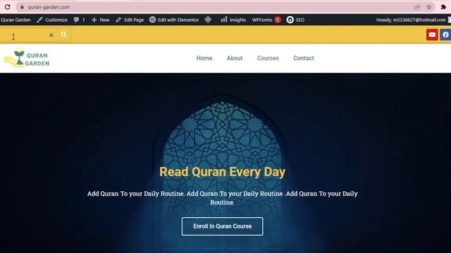 Quran Garden Portfolio | Wordpress + Elementor Pro Islamic Theme 2022 смотреть онлайн