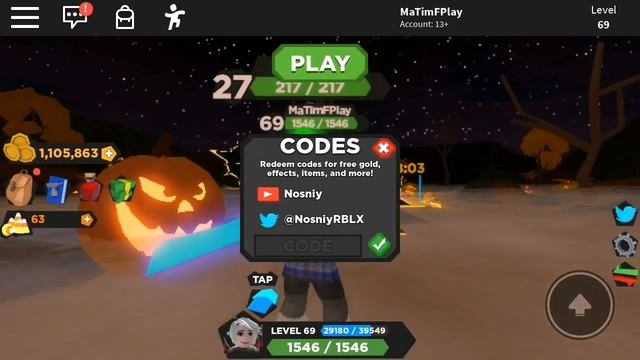 ВСЕ КОДЫ в ДАНЖЕН КВЕСТ в РОБЛОКС | ALL CODES TREASURE QUEST ROBLOX смотреть онлайн