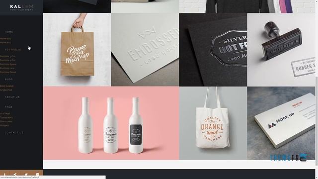 Kallem - Creative Portfolio WordPress Theme Dennis Hal смотреть онлайн