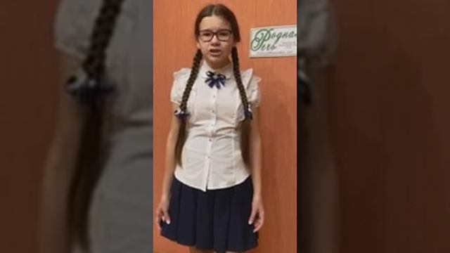 Новопольцева Дарья, 13 лет. Б. Пастернак "Снег идёт" смотреть онлайн