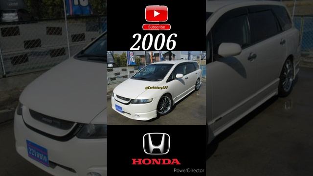 Evolution Of Honda Odyssey (1994-2023) #hondaodyssey #viralvideo