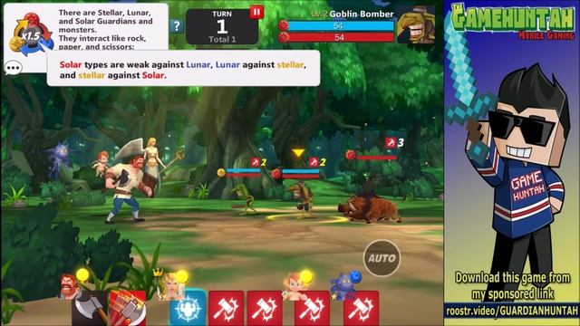 Guardian Stone : Second WAR | 1st Look iOS/Android Gameplay смотреть онлайн