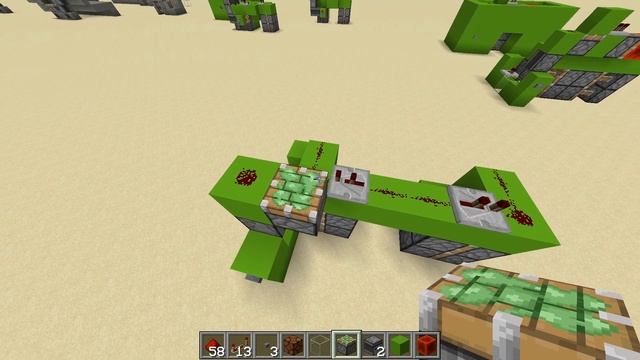 Minecraft How to build a 2x2 flush piston door with buttons on both sides. (jeb door) Java only смотреть онлайн