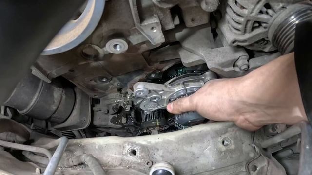 Kia Magentis 2.0 CRDI Замена ремня ГРМ !!!