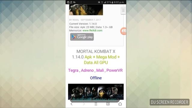 HOW TO DOWNLOAD MORTAL KOMBAT X MOD FOR ANDROID [ALL GPU] смотреть онлайн